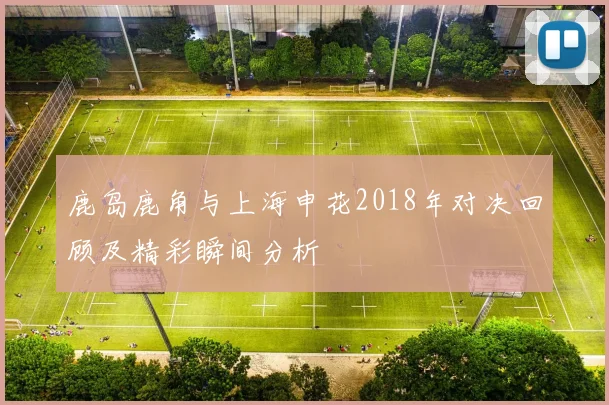 鹿岛鹿角与上海申花2018年对决回顾及精彩瞬间分析